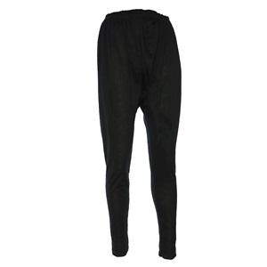 Burak Bey Bayan Penye Düz Paça Alt XL - Füme - XL