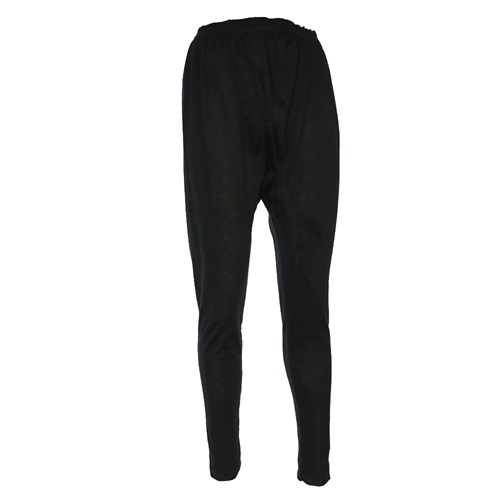 Burak Bey Bayan Penye Düz Paça Alt XL - Füme - XL