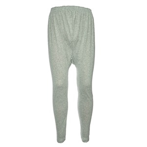 Burak Bey Bayan Penye Düz Paça Alt XL - Füme - XL