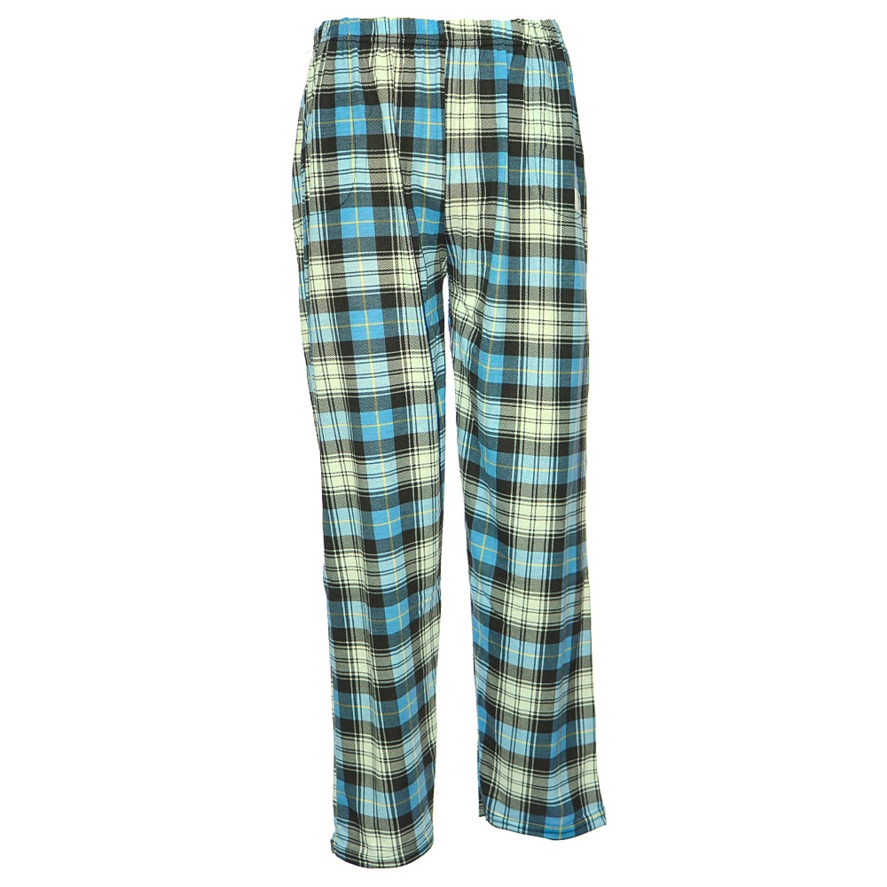 Hilal Yıldız 134 Erkek Penye Ekoseli Normal Pijama Tek Alt M-L-XL