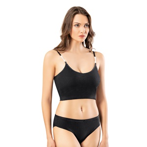 Kota 6439 Bayan Kaşkorse İncili İp Askılı Pedli Krop