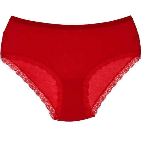 Tutku 0948 Bayan Işık Bato Külot - Kırmızı - 4