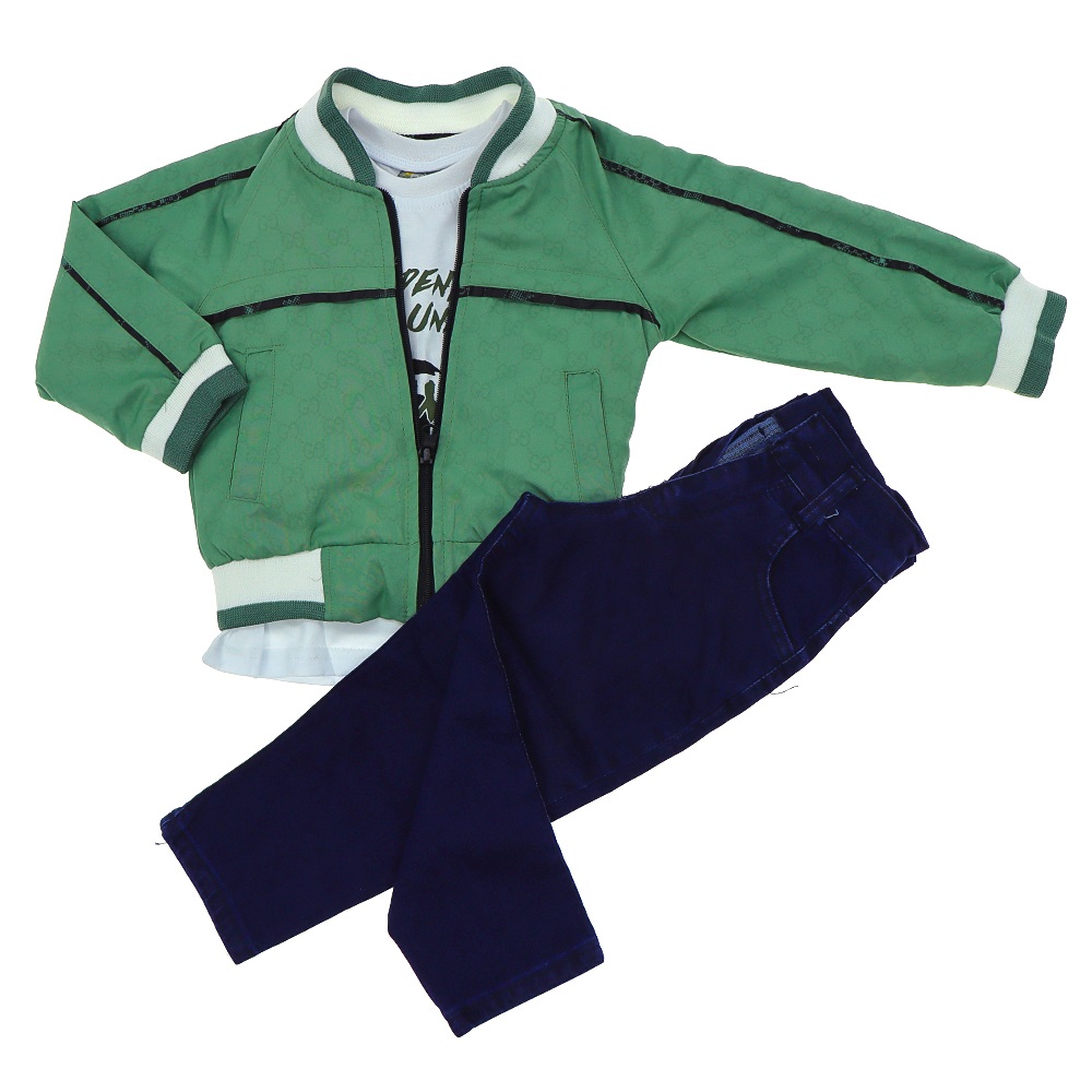 Mıncırık Kids 1755 Erkek Çocuk Çift Taraflı 3 Lü Takım 2-5 Yaş - Mavi - 2-3-4-5 YAŞ