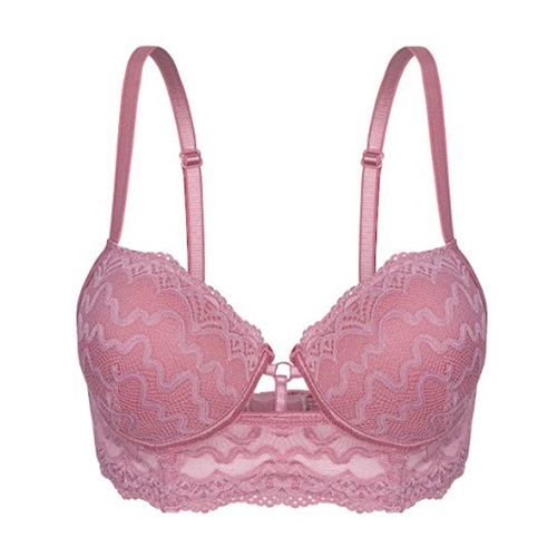 Aysemin ER-5127 Bayan Dantelli Destekli Dolgulu Sütyen 75-90 - Ekru - 75-80-85-90