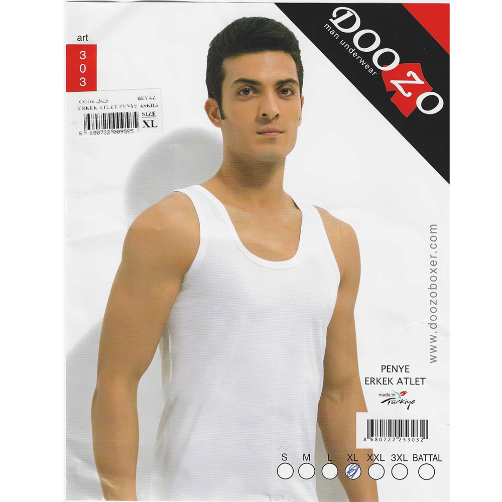 Doozo 303 Erkek Penye Askılı Atlet