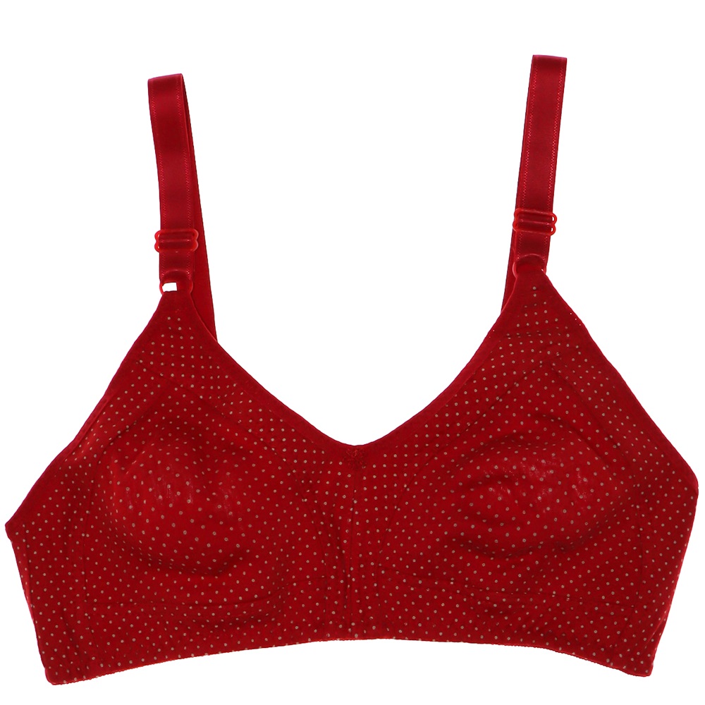 Billiza 545 Bayan Penye Puanlı Toparlayıcı Sütyen - Kırmızı - 85