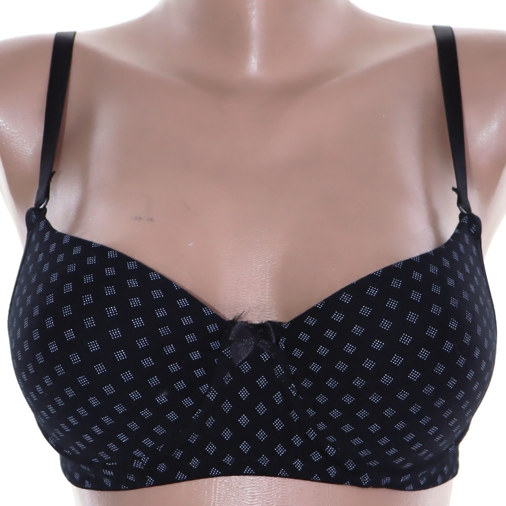 Billiza 1012 Bayan Silikonlu Süngerli Empirme Boş Desteksiz Sütyen - Siyah - 80-85-90-95