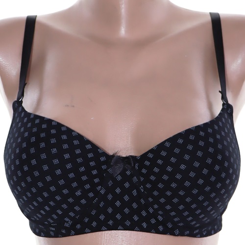 Billiza 1012 Bayan Silikonlu Süngerli Empirme Boş Desteksiz Sütyen - Siyah - 80-85-90-95