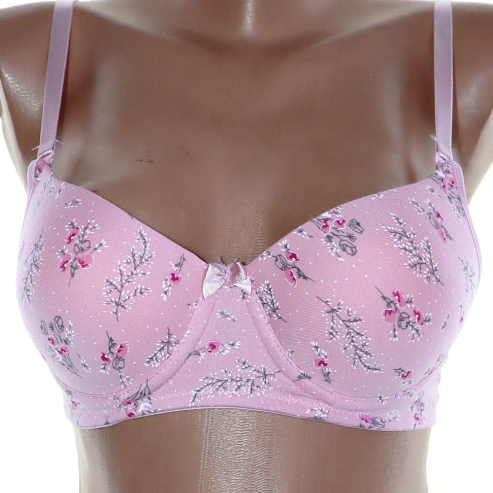 Billiza 1013 Bayan Silikonlu Süngerli Empirme Dolu Destekli Sütyen - Somon - 80-85-90-95