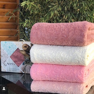 Serra Home Tek Kişilik Kutulu Welsof Battaniye 160X200 CM