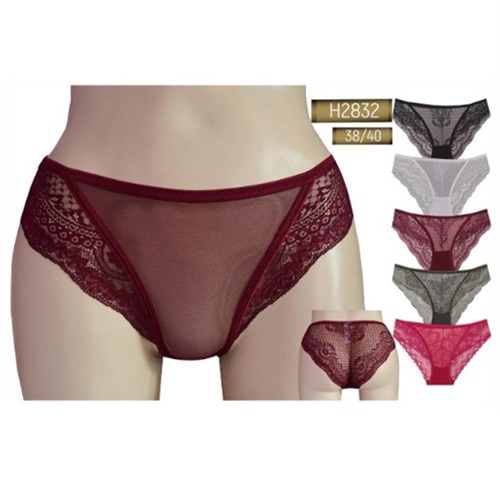 Helena Paris 2832 Bayan Ön Tül Bikini M - Karışık Renk - M