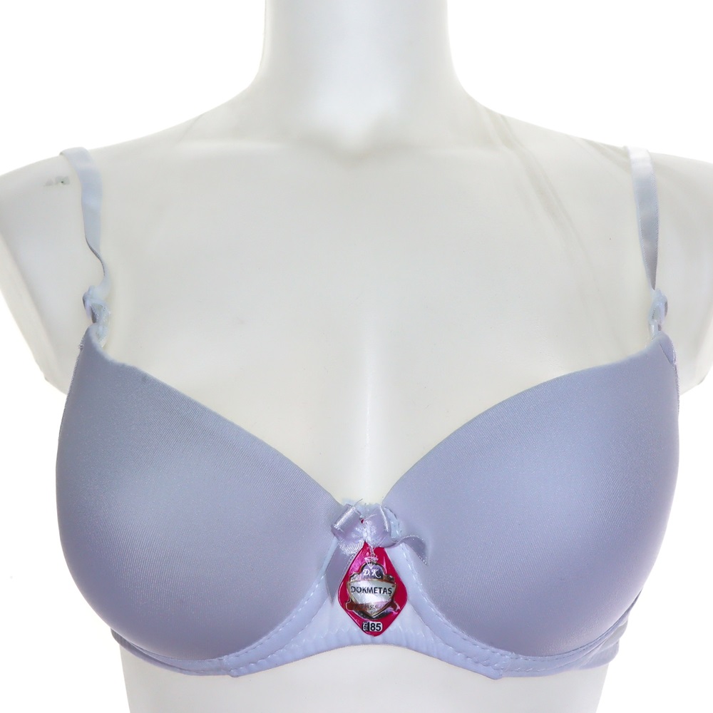 Dökmetaş Bayan Süngerli İçi Boş Lüx Sütyen - Beyaz - 85-90-95