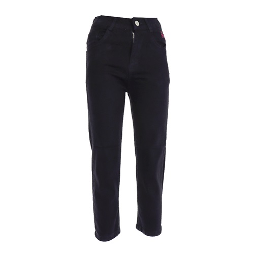 Egecan 3252 Kız Çocuk Pink Baskılı Kemerli Pantolon 8-12 Yaş - Siyah