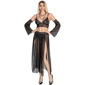 Lily Bicnca 1819 Bayan Fantazi Uzun Gecelik