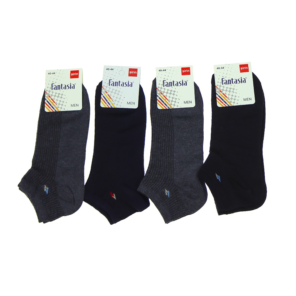 Şirin Fantasia 0675 Erkek Likralı Mevsimlik Patik Çorap