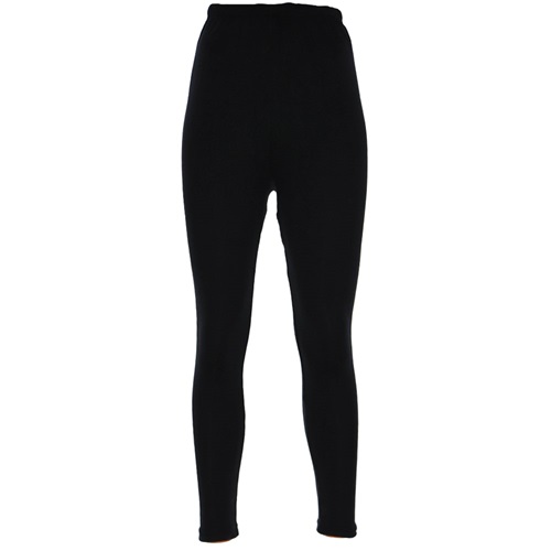 YenTeks 306 Çocuk Likralı Yıkanmış Şardonlu Alt Tayt - Siyah - 1-2-3-4 YAŞ