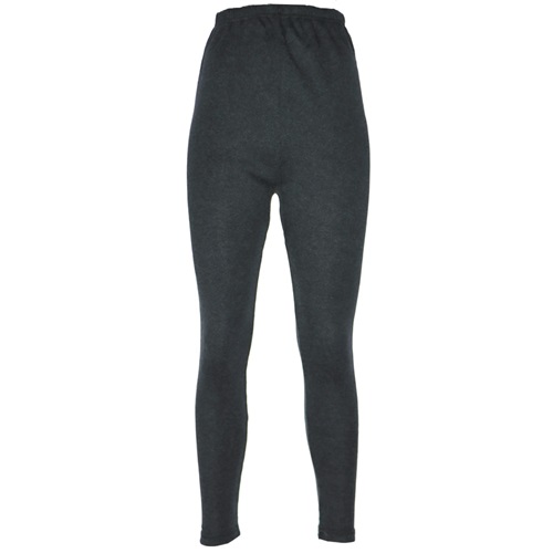 YenTeks 305 Çocuk Kız Garson Likralı Yıkanmış Şardonlu Alt Tayt - Füme - 9-12 YAŞ