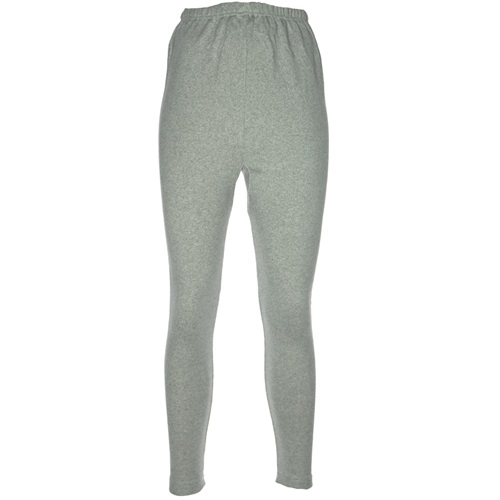 YenTeks 305 Çocuk Kız Garson Likralı Yıkanmış Şardonlu Alt Tayt - Gri - 9-12 YAŞ