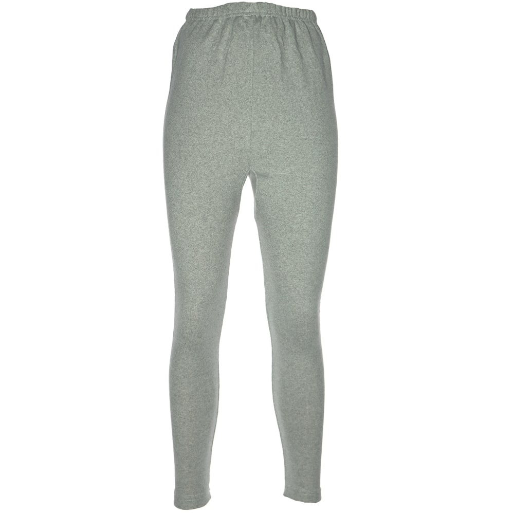 304 Yen Teks Çocuk Kız Ges Likralı Yıkanmış Şardonlu Alt Tayt- Gri - 13-16 YAŞ