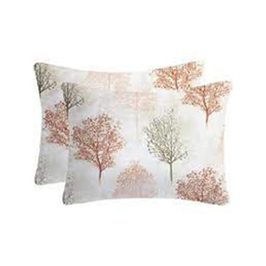 Sağlık Fermuarlı Ağaç Desenli Yastık Kılıfı 50x70 - Karışık Renk - 50X70 CM
