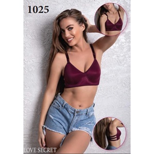 Love Secret Bayan C Cup Dolgusuz Telli Süngerli Şeritli Toparlayıcı Sütyen 80-105 - Saks - 80-85-90-95-100-105