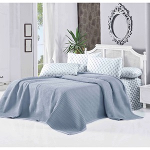 İpeksi Havuzlu 4 Parça Kutulu Çift Kişilik Pike Takımı 220x240cm - İpeksi Havuzlu 4 Parça Kutulu Çift Kişilik Pike Ta - Turuncu - 220X240