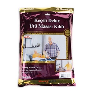 Berroni Lastikli Keçeli Delux Ütü Masası Bezi 140x50 cm