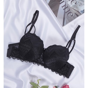 Aysemin ER 5125 Dolgulu Çapraz İp Detaylı Sütyen 75-90 - 5155 - Siyah - 75-80-85-90