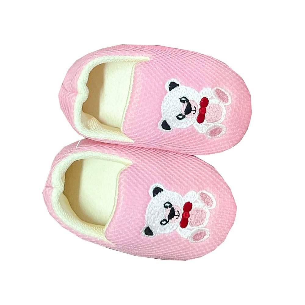 Sırma Baby Kız Bebe 6 L Desenli İlk Adım Ayakkabı 0-1 Yaş - Pudra - 0-1 YAŞ