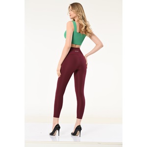 Oysho 711 Bayan Amazon Oysho Bakılı Tayt S-2XL - Bej - 30912-Bej-L