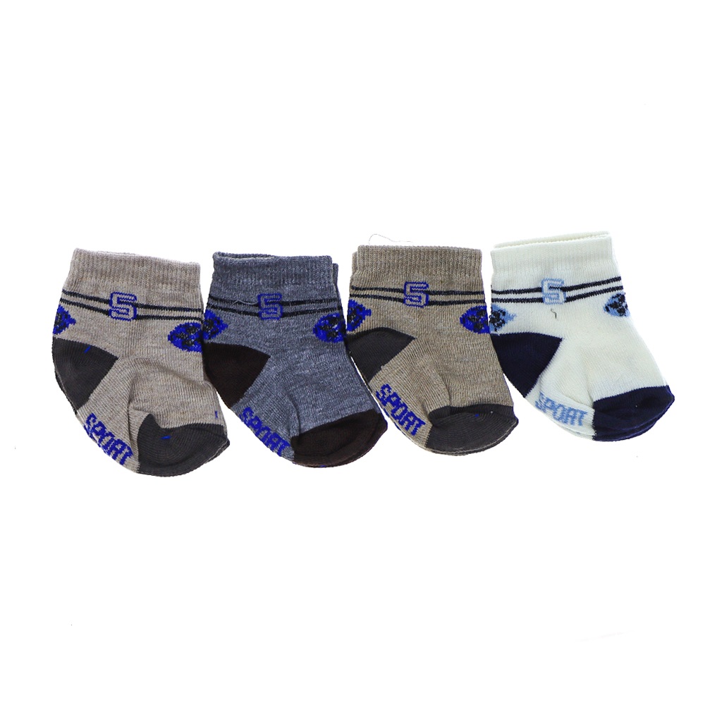Gül Bebe 0058 Erkek Bebe Soket Çorap 0-3 Ay (12 Li)