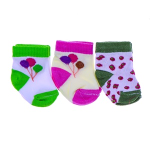 Cıcas 0058 Kız Bebe Soket Çorap 0-3 Ay (12 Li)