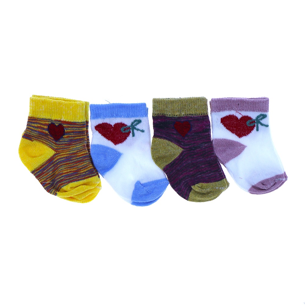 Cıcas 0058 Kız Bebe Soket Çorap 0-3 Ay (12 Li)