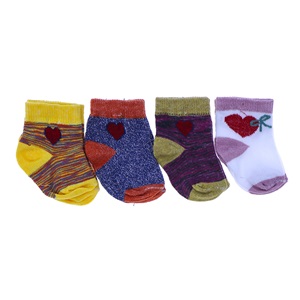 Cıcas 0058 Kız Bebe Soket Çorap 0-3 Ay (12 Li)