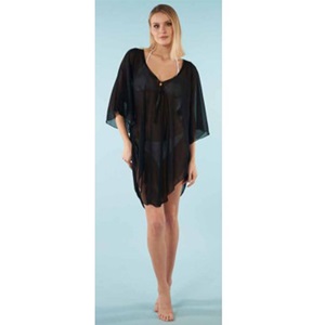 Estiva 3001 Bayan Tunik Pareo - Siyah - STANDART