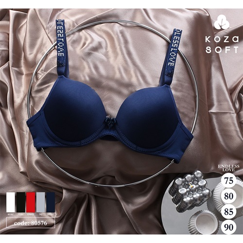 Koza Soft 80576 Bayan Endless Love Destekli Sütyen 75-90 - Beyaz - 75-80-85-90