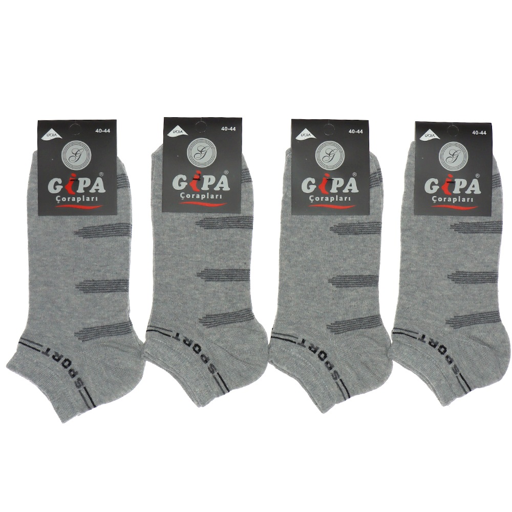 Gipa Erkek Likralı Patik Çorap