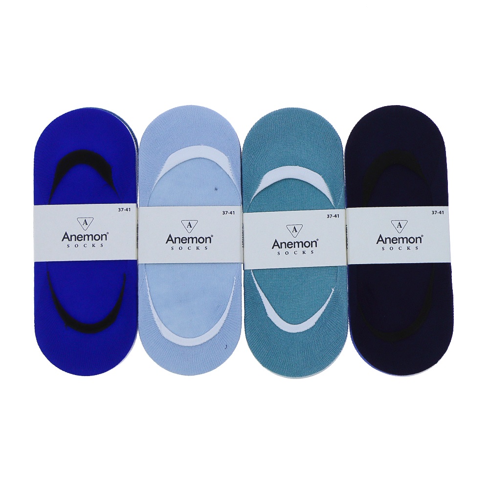 Anemon Bayan Babet Çorap - Karışık Renk - PAKET İÇİ KARIŞIK