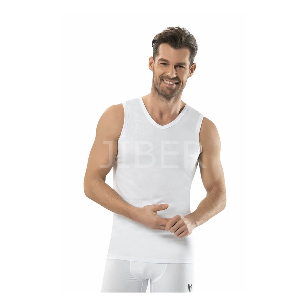 Jiber 123 Erkek V Yaka Sıfır Kol