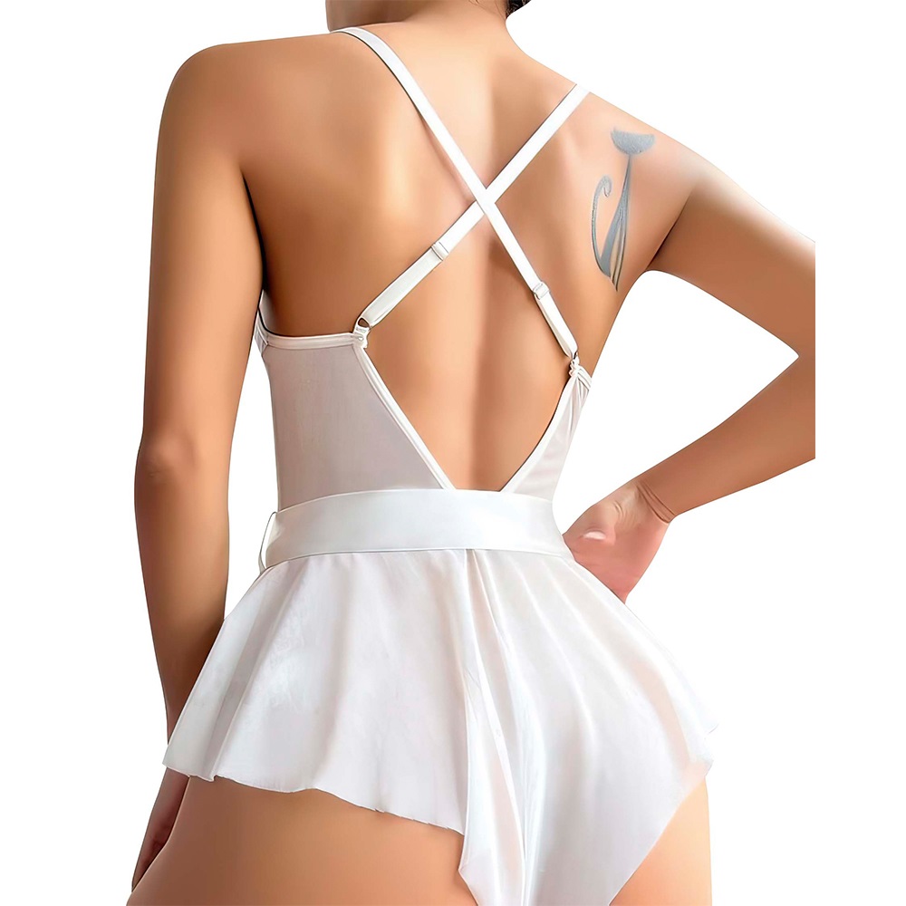 Lily Bicnca 968 Bayan Fantazi Dantelli Babydoll Gecelik