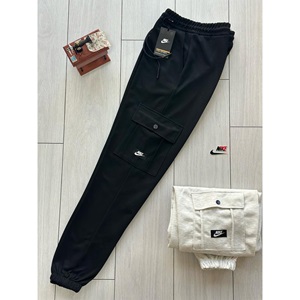 Zafer 11005 Erkek Kompak Nıke Etiketli Komando Cepli Lastik Paça Eşofman Alt S-XXL - Antrasit - S-M-L-XL-2XL