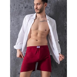 Elit Zümrüt Erkek Battal Düz Boxer 12 Li - Gri - 3XL