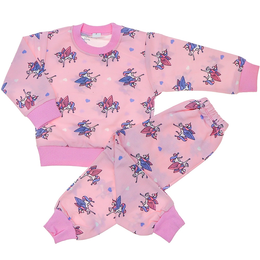 Sadık Çocuk Penye Desenli 2 Li Takım 2-6 Yaş - Ekru - 2-4-5-6 YAŞ