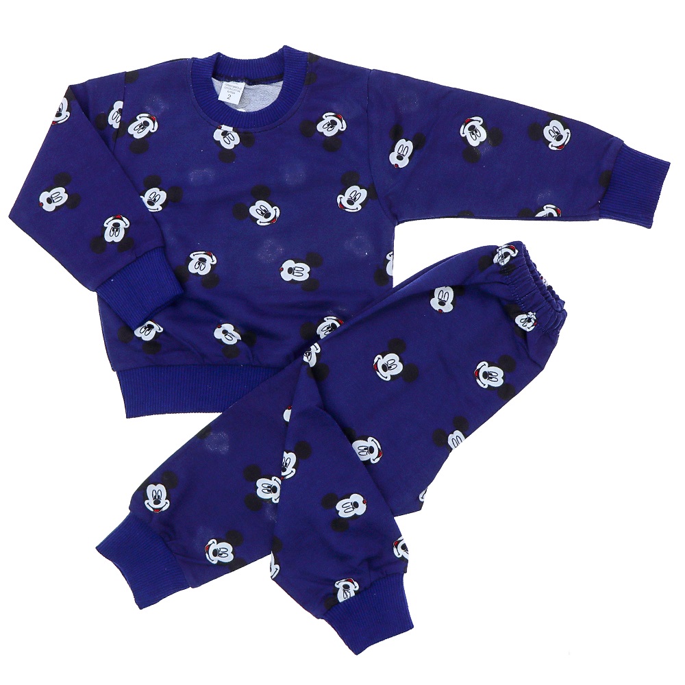 Sadık Çocuk Penye Desenli 2 Li Takım 2-6 Yaş - Ekru - 2-4-5-6 YAŞ