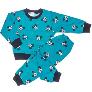 Sadık Çocuk Penye Desenli 2 Li Takım 2-6 Yaş - Ekru - 2-4-5-6 YAŞ