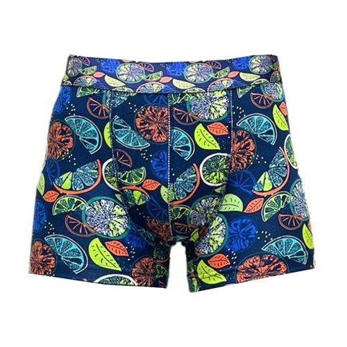 Zenura 2304 Erkek Beli Dijital Baskılı Desenli Boxer - Karışık Renk - L