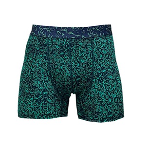 Zenura 2304 Erkek Beli Dijital Baskılı Desenli Boxer - Karışık Renk - L
