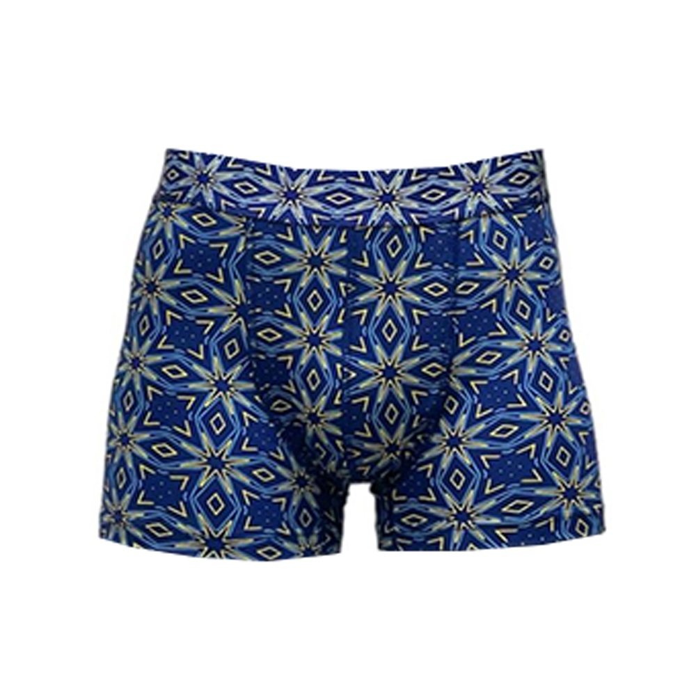 Zenura 2304 Erkek Beli Dijital Baskılı Desenli Boxer - Karışık Renk - L