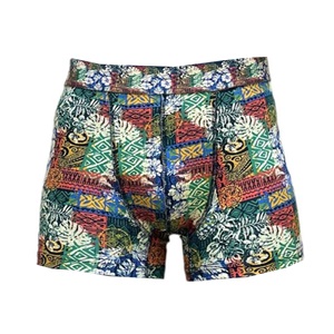 Zenura 2304 Erkek Beli Dijital Baskılı Desenli Boxer - Karışık Renk - L