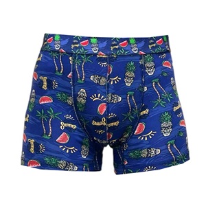 Zenura 2304 Erkek Beli Dijital Baskılı Desenli Boxer - Karışık Renk - L